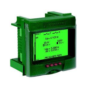 earth-leakage protection relay / digital / differential / panel-mount