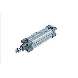 pneumatic cylinder / double-rod / double-acting / long-stroke