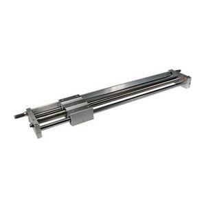 pneumatic cylinder / rodless / double-acting / precision