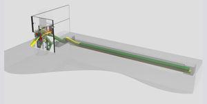 reception hopper / conveyor