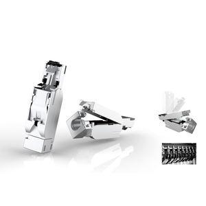 data connector / RJ45 / rectangular / straight