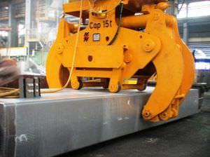 bunching load lifting grab / hydraulic / for the aluminum industry