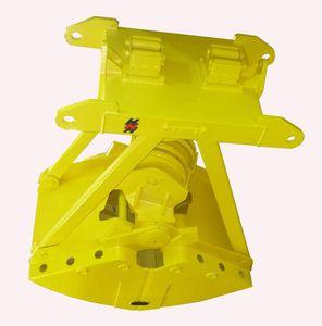 hydraulic clam bucket / for bulk materials / single-rope mechanical