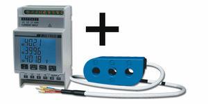 electrical network analyzer / voltage / power quality / compact