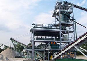 horizontal classifier mill / for grain