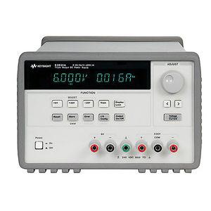AC/DC power supply / triple-output / programmable / measuring device