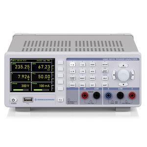 electrical network analyzer / power / benchtop / compact