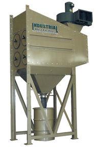 cartridge dust collector / reverse air cleaning / modular / abrasive