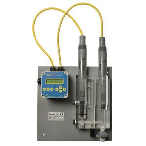 chlorine analyzer / temperature / for integration / automatic