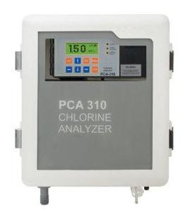 chlorine analyzer / water / temperature / for integration