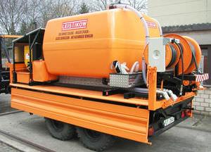 sewer cleaner truck / 2-axle