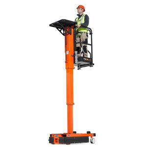 electric order-picker / vertical / high-level / multipurpose