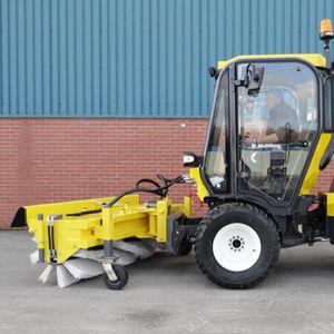 cylindrical spiral brush / cleaning / for sweepers