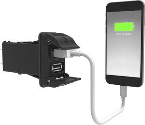 USB battery charger / dual-port / 24-volt / 12-volt