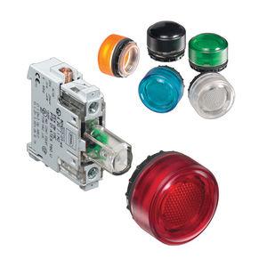 LED indicator light / snap-in / IP66 / round