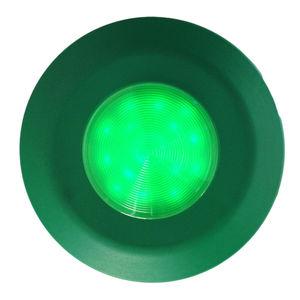 flush-mount indicator light / IP67 / round