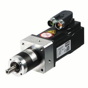 AC servo-gearmotor / coaxial / planetary