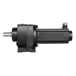 AC servo-gearmotor / parallel-shaft / helical