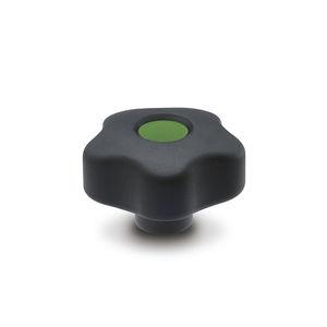 threaded knob / lobe / technopolymer