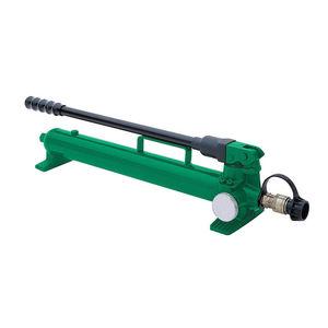 hydraulic piston pump / hand / compact / two-speed