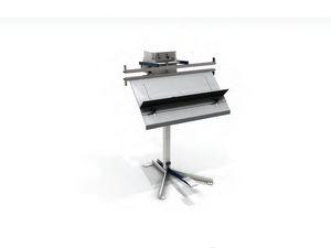 manual impulse sealer / pedal-operated / horizontal / sachet