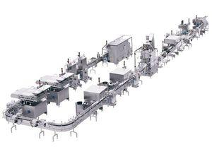 bottle packaging line / automatic / for the pharmaceutical industry