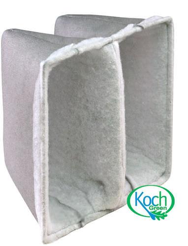 paint filter / pocket / high-efficiency / high-capacity