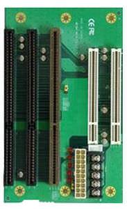 PCI backplane / ISA / 1-5 slots / half-size