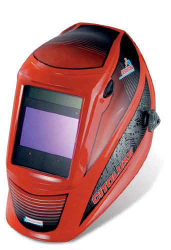 auto-darkening welding helmet