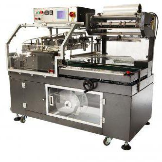 automatic L-sealer / shrink packer / pneumatic / hot knife