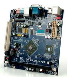 mini-ITX motherboard / VIA C7® / Intel® / DDR3 SDRAM