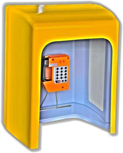 telephone booth / sound-proof / acoustic / for noisy environments