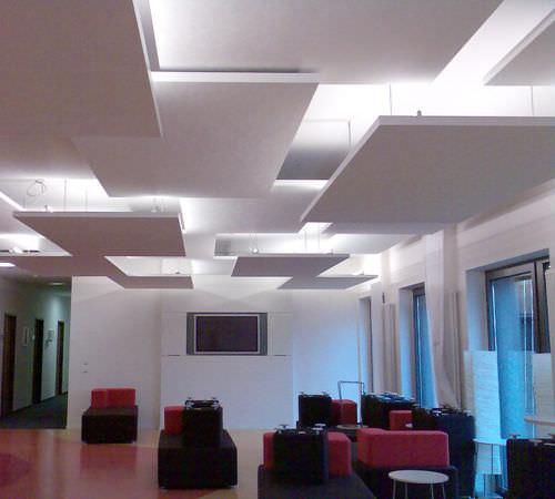 ceiling panel / acoustic / foam