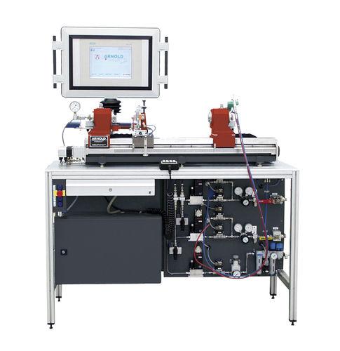 manual lathe / 2-axis / for glassworking / high-precision