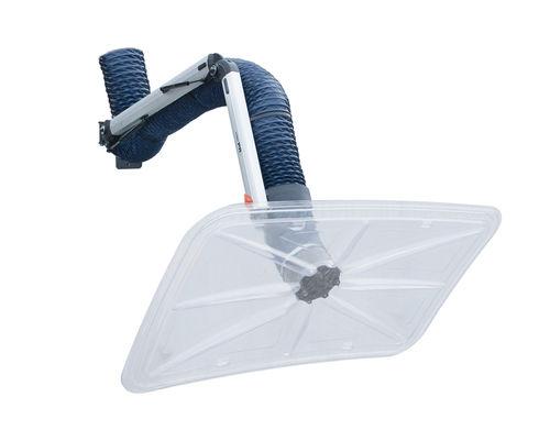fixed extraction arm / flexible / for gas / for welding fumes