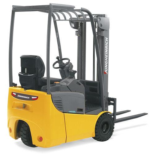 electric forklift / ride-on / outdoor / compact