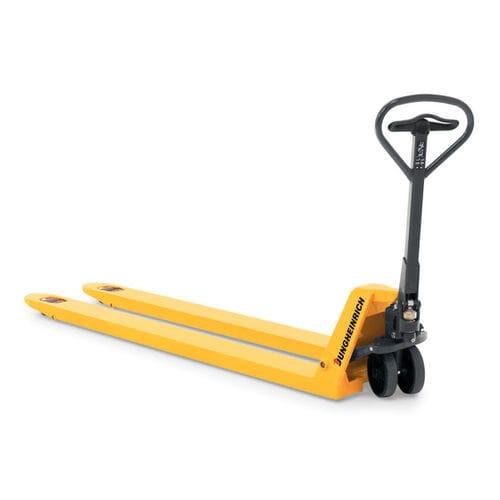 hand pallet truck / long-fork / for heavy-duty applications / handling