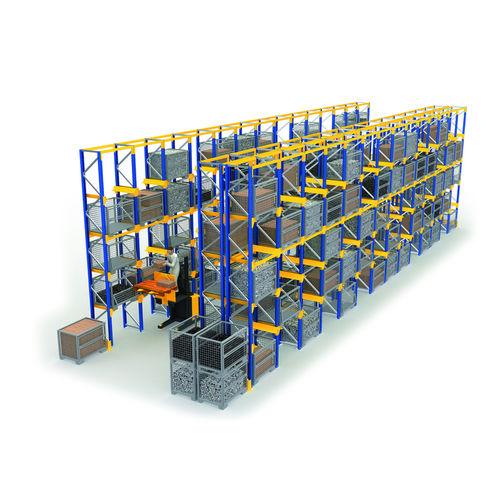 pallet shelving / for heavy loads / box / high-rise