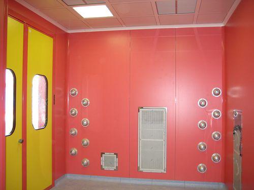 air shower / decontamination / wall-mounted