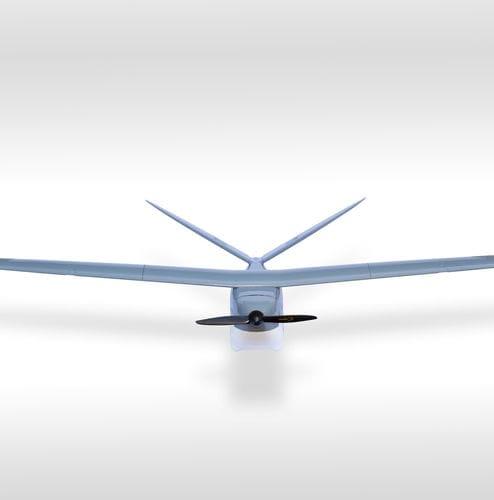 fixed-wing UAV / monitoring / reconnaissance / gyrostabilized turret