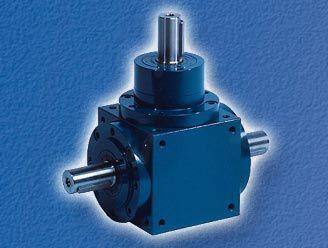 bevel gear reducer / orthogonal / for shafts / precision