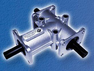 bevel gear reducer / orthogonal / universal / for shafts