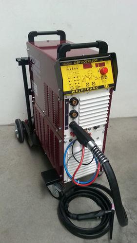 MMA welder / TIG / three-phase / mobile