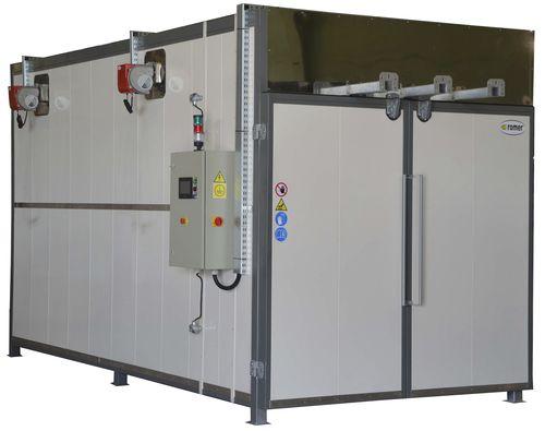 electric oven / heat treatment / cabinet / truck-in