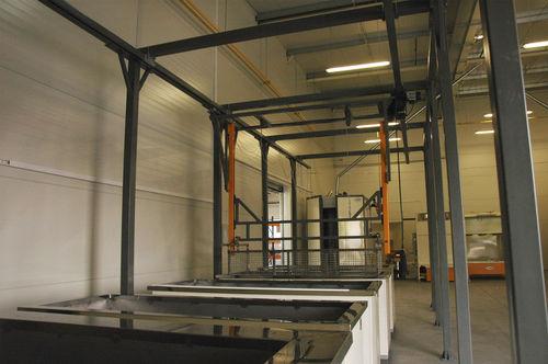 aqueous cleaning machine / manual / process / multi-tank