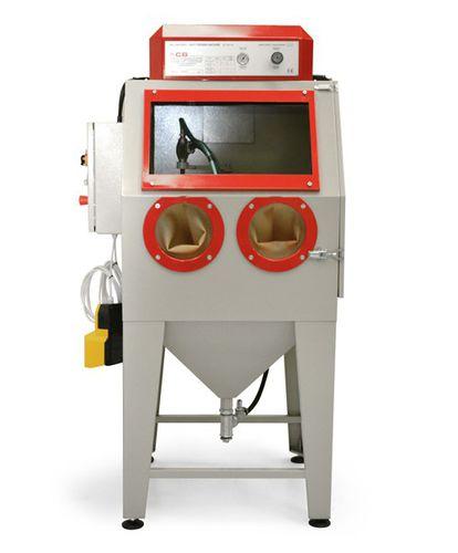 pressure sand-blasting machine / rotating table / manual / mobile
