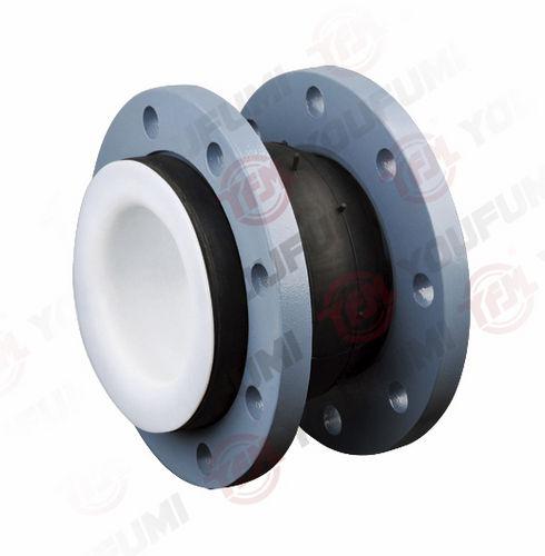 lateral pipe expansion joint / rubber / for the chemical industry