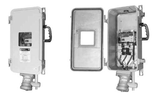 interlocked electrical outlet / wall-mounted / weather-resistant / compact
