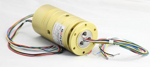 4-passage rotary union / hydraulic / pneumatic / shaft-mounted