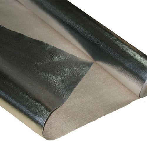 aluminized insulating blanket / woven / silica